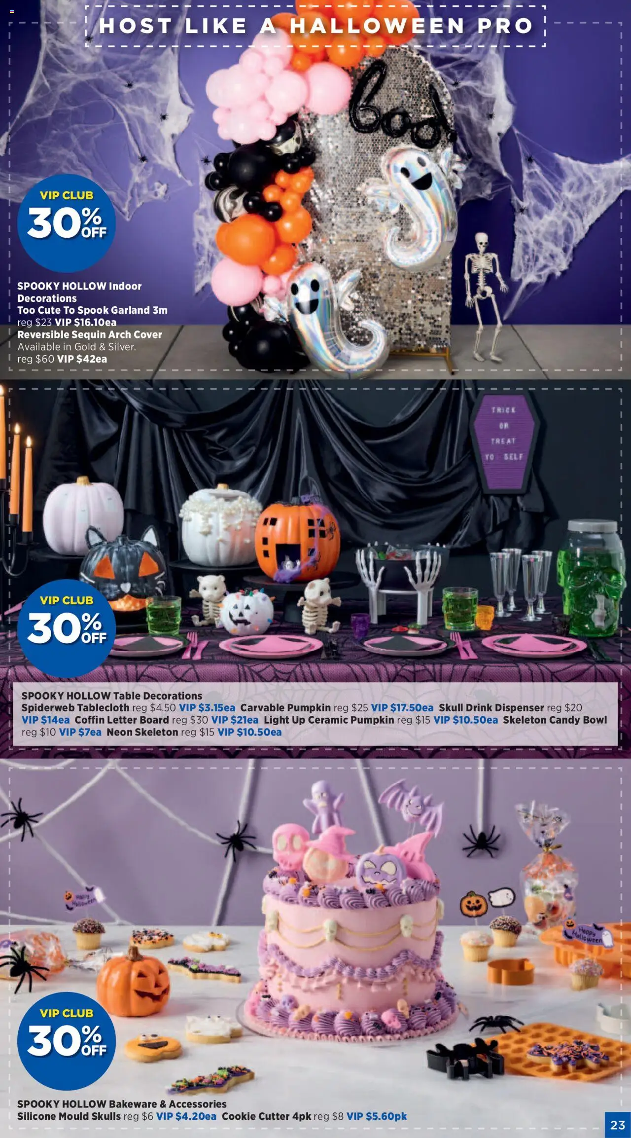 Spotlight catalogue - valid from 24.09.2025 | Page: 23 | Products: Table, Light, Pumpkin, Cutter