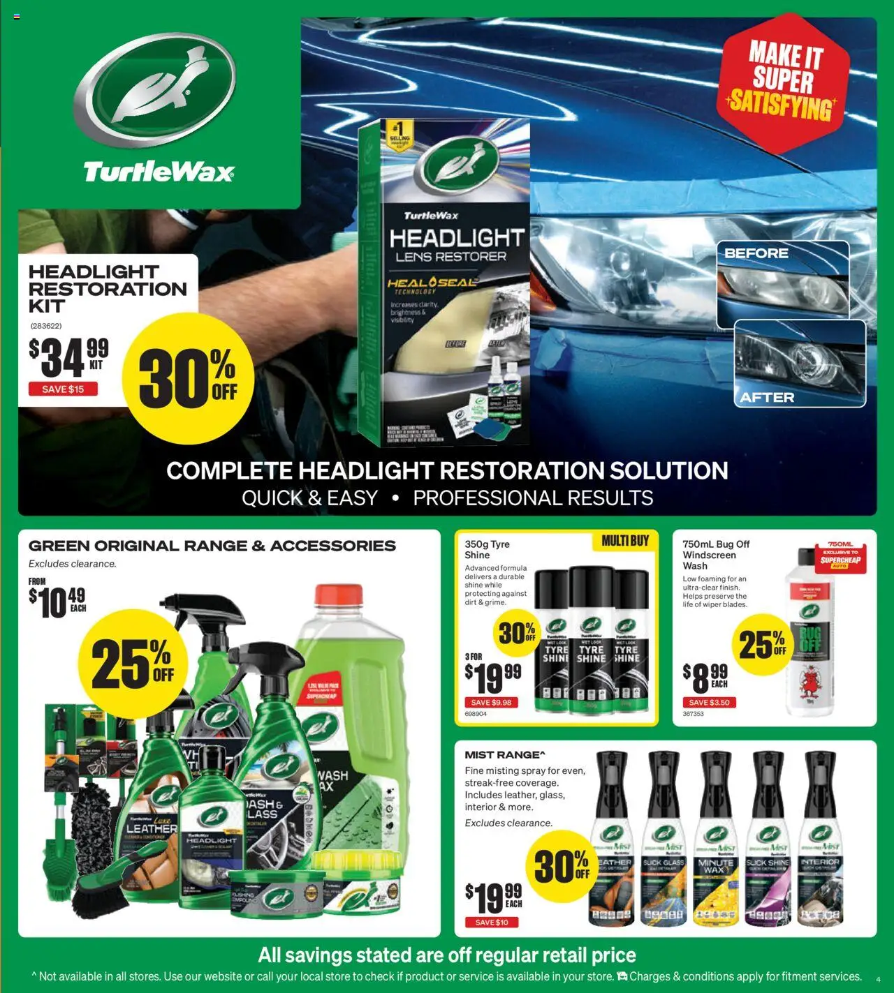 Supercheap Auto catalogue - valid from 10.09.2025 | Page: 4 | Products: Accessories