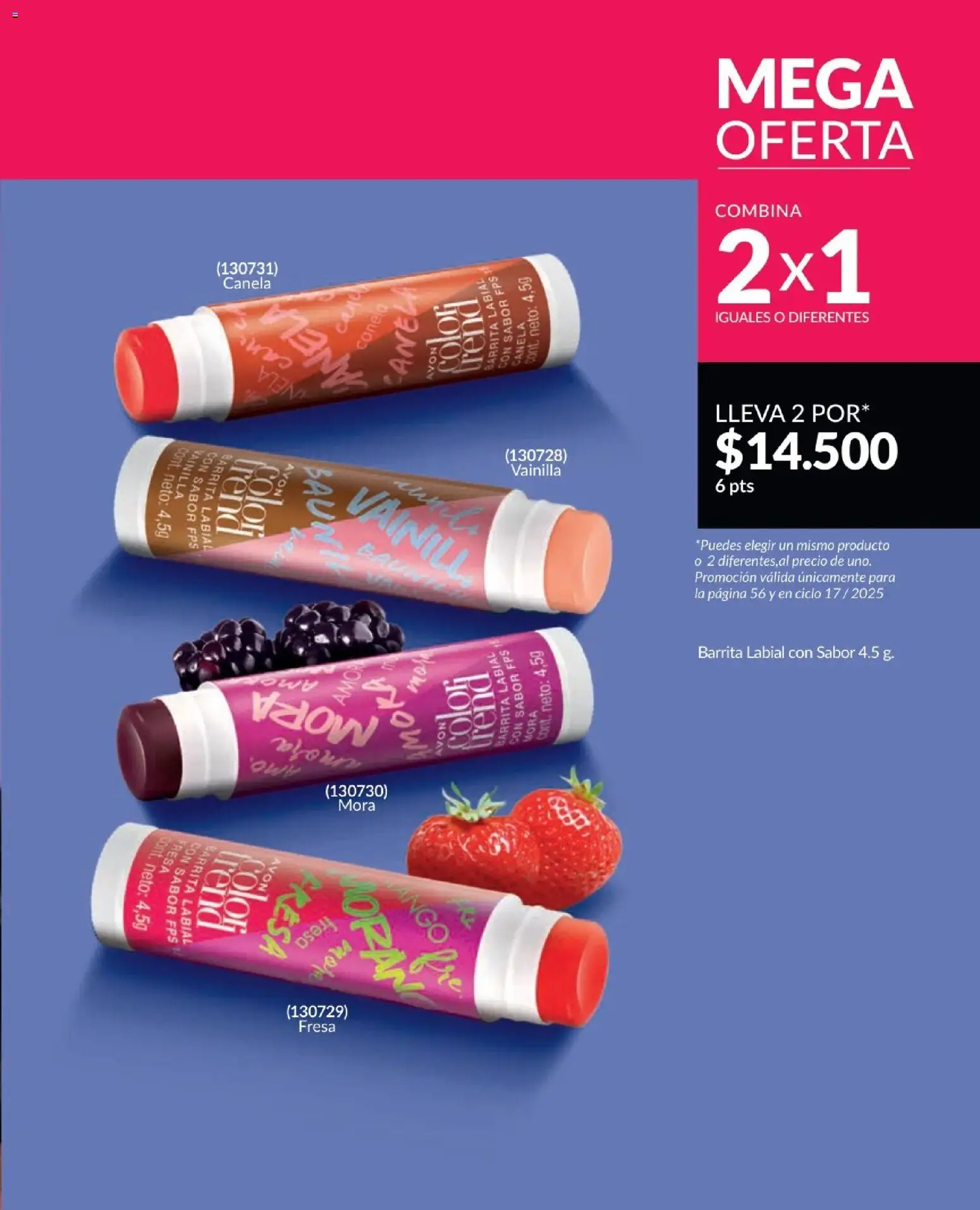 Avon revista - valida desde el 01.12.2025 | Página: 170 | Productos: Fresa, Mora