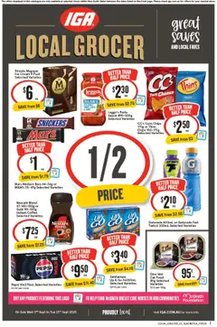 Preview of IGA Local Grocer NSW - valid from 17.09.2025