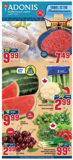 Preview of Adonis weekly flyer  from shop Adonis valid from 10.07.2025