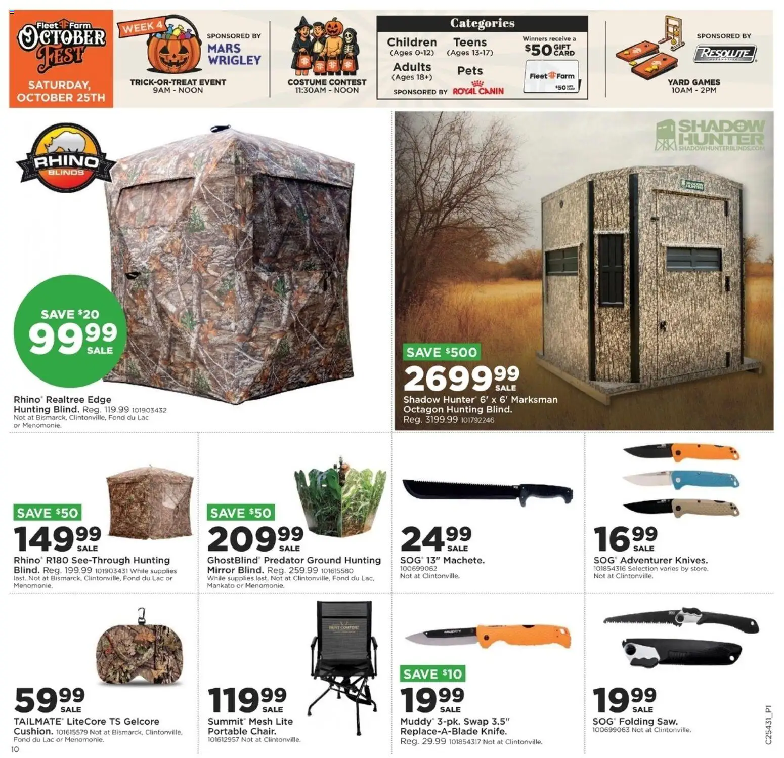 Mills Fleet Farm Weekly Ad - valid from 23.10.2025 | Page: 14 | Products: Mirror