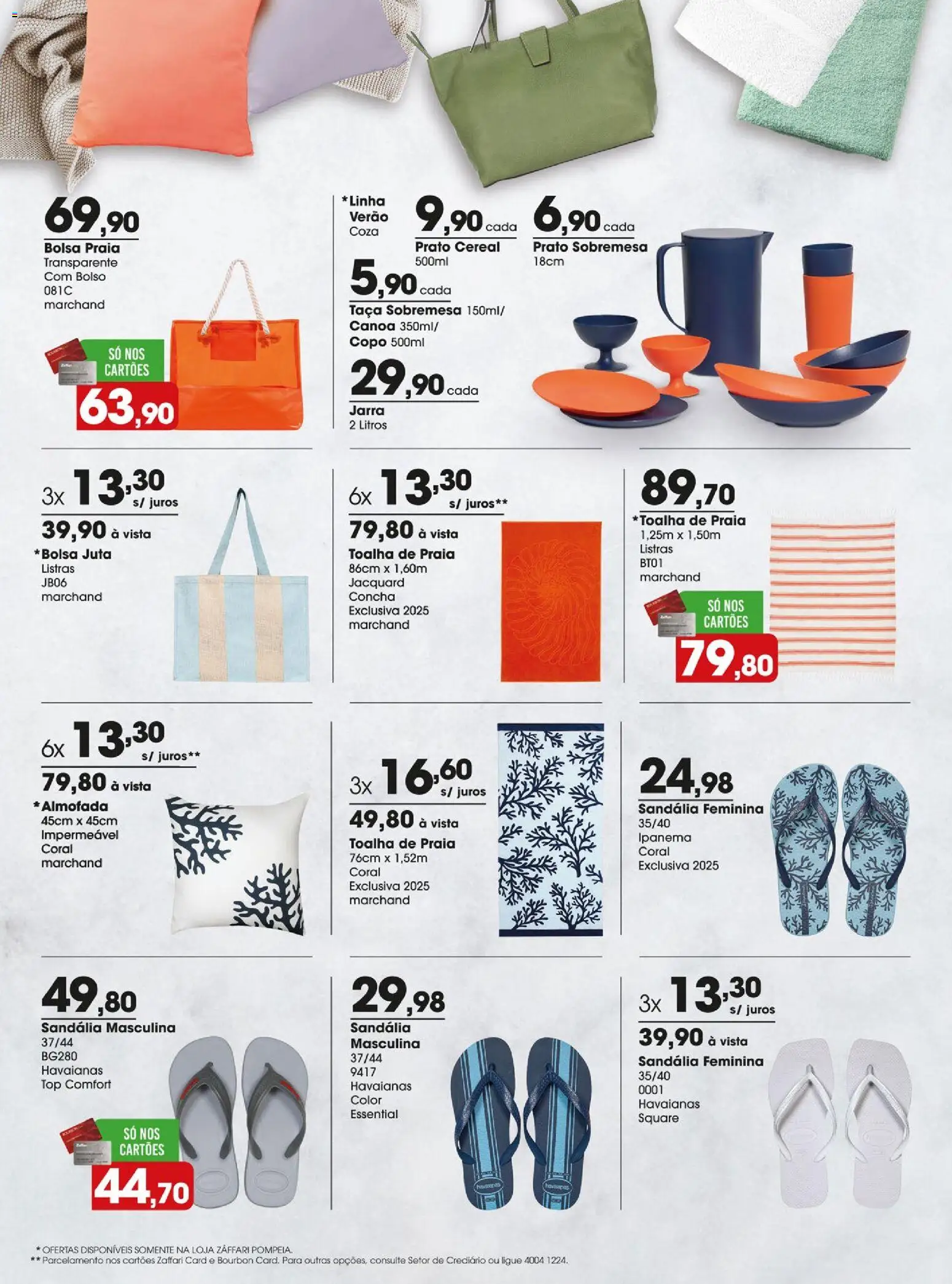 Zaffari Folheto - válido de 08.01.2026 | Página: 3 | Produtos: Almofada, Bourbon, Jarra, Bolsa