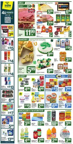 Preview of Shaw's weekly ads valid from 13.03.2026 | Page: 2 | Products: Green Tea, Pizza, Water, Sauce