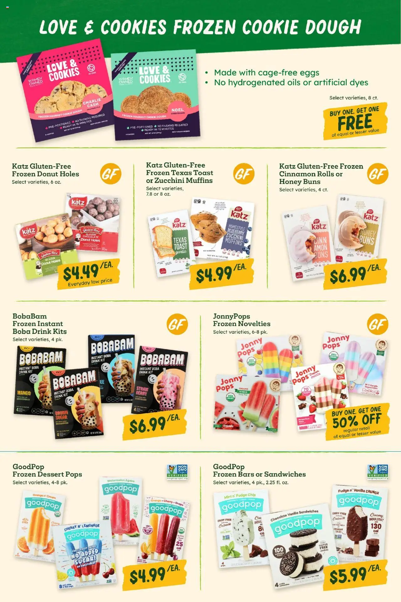 Sprouts Monthly Ad - valid from 31.07.2025 | Page: 23 | Products: Zucchini, Juice, Cookies, Sugar