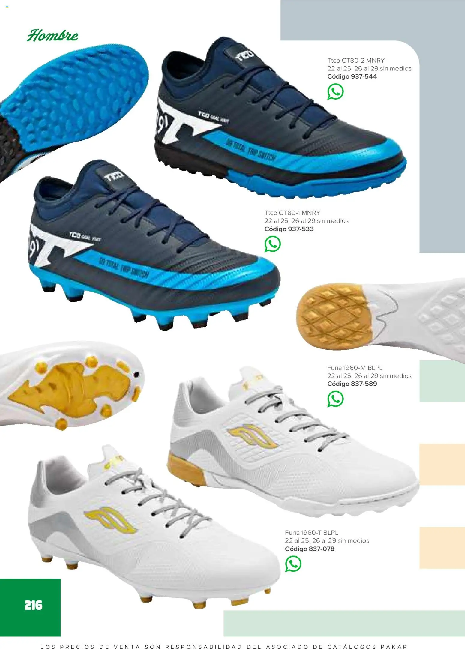 Nuevas ofertas de SC Pakar válidas en toda la República Mexicana desde el 30.01.2026. ¡Encuentra las mejores ofertas en SC Pakar catálogo Hombre! | Página: 216