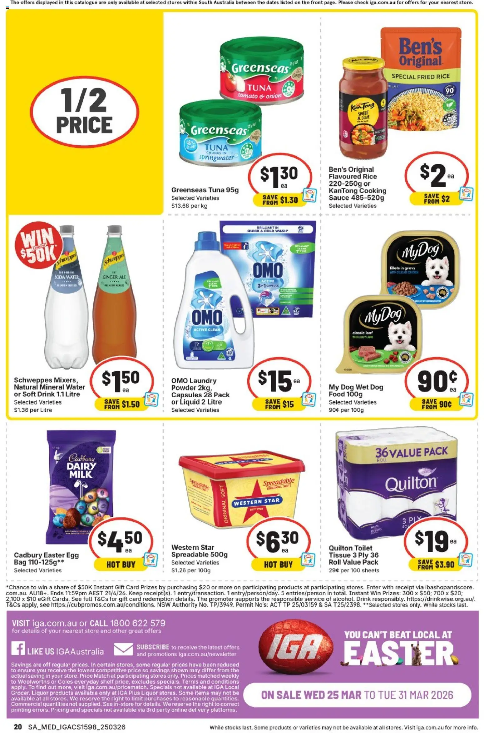 IGA catalogue - valid from 25.03.2026 | Page: 16 | Products: Shelf, Toilet, Ginger, Rice