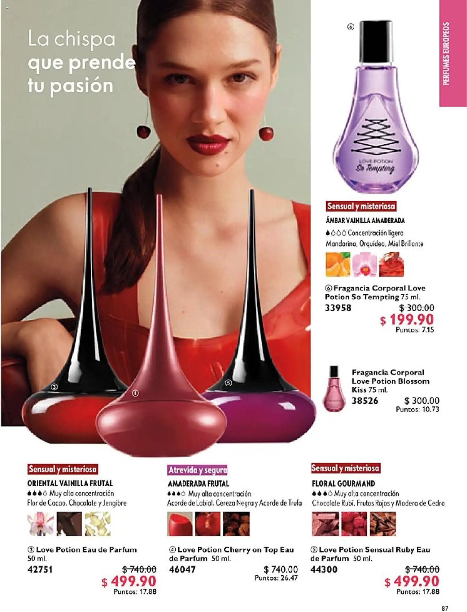 Nuevas ofertas de Oriflame válidas en toda la República Mexicana desde el 14.02.2026. ¡Encuentra las mejores ofertas en Oriflame campaña 3 2026! | Página: 87 | Productos: Chocolate, Top, Fragancia