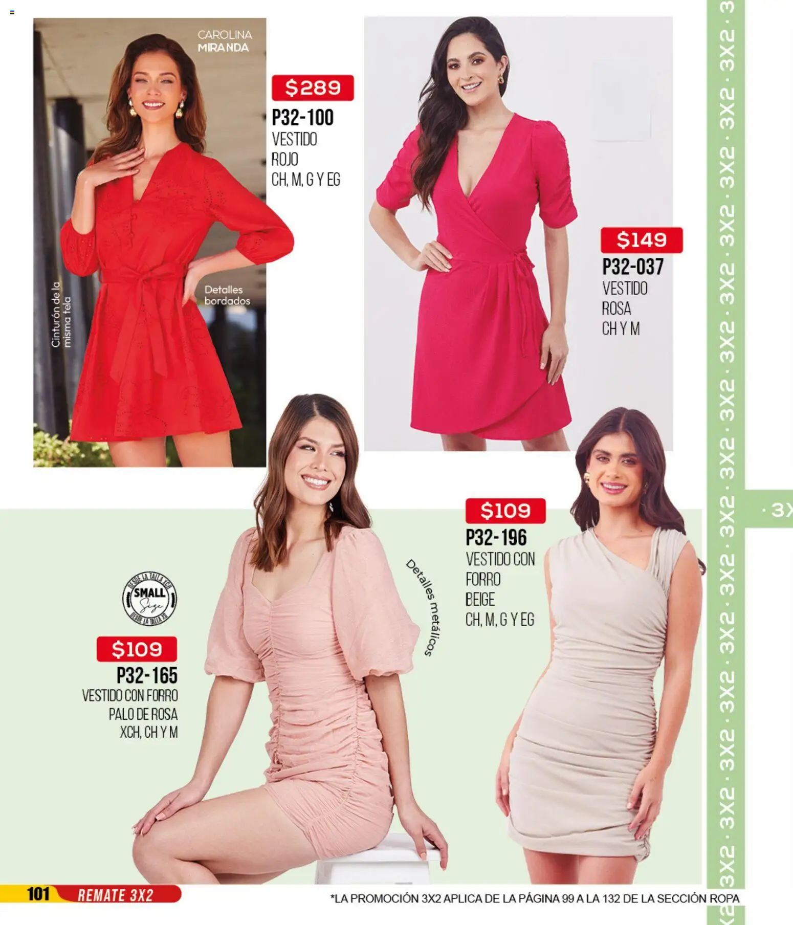 Nuevas ofertas de Cklass válidas en toda la República Mexicana desde el 16.02.2026. ¡Encuentra las mejores ofertas en Cklass catálogo Remate Ropa! | Página: 102 | Productos: Cinturón, Ropa, Vestido