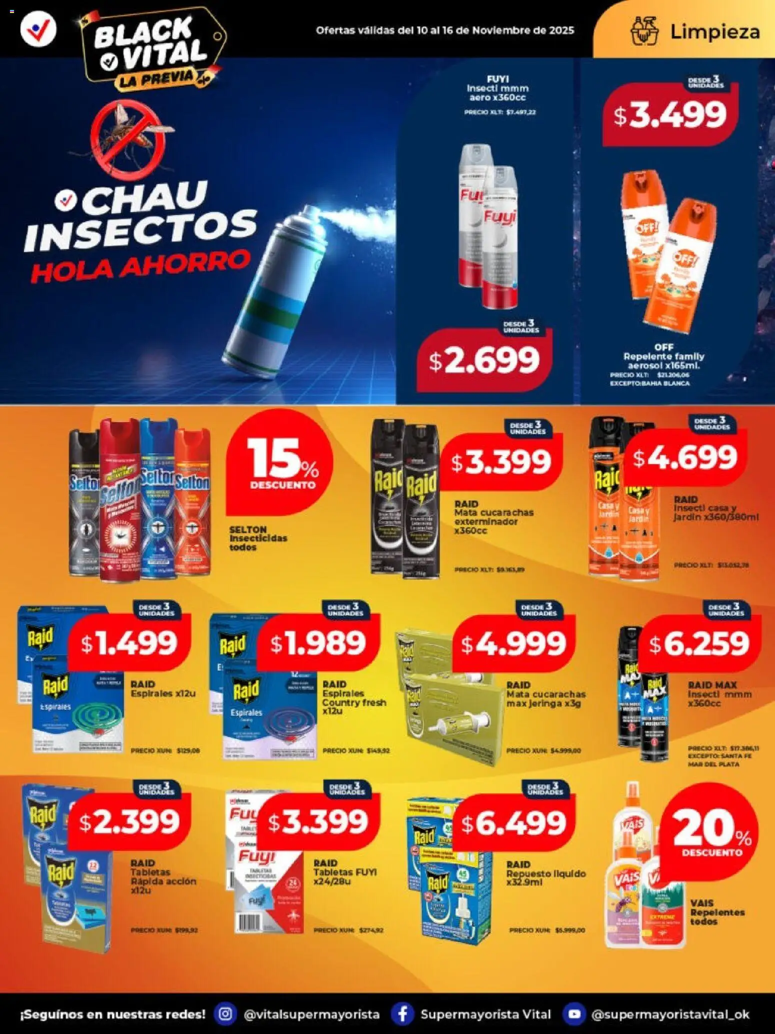Vital - Ofertas - Posadas │ válido desde el 10.11.2025 | Página: 12 | Productos: Repelente