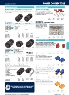 Preview of Jaycar Engineering & Scientific Catalogue 2025/2026  - valid from 09.07.2025 | Page: 291