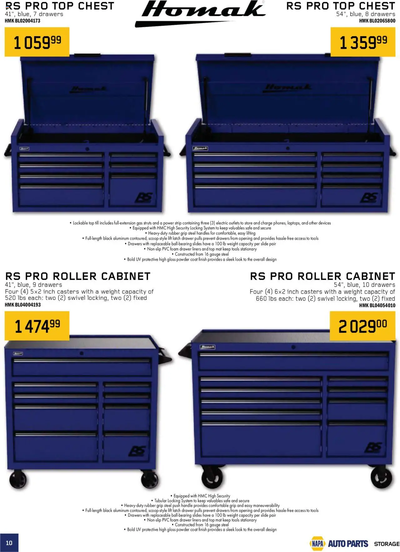 NAPA Auto Parts flyer valid from 01.10.2025 | Page: 10