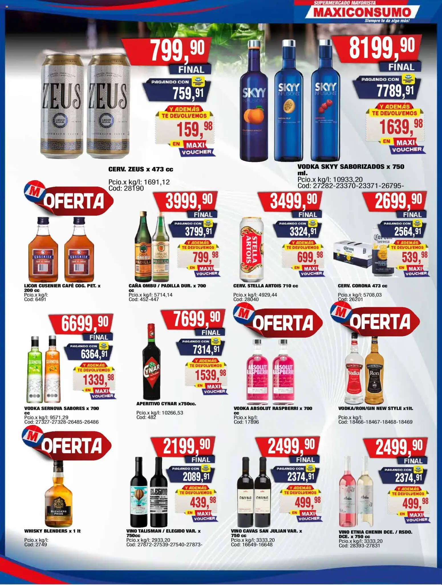 Maxiconsumo ofertas │ válido desde el 30.03.2026 | Página: 18 | Productos: Whisky, Durazno, Café, Vino