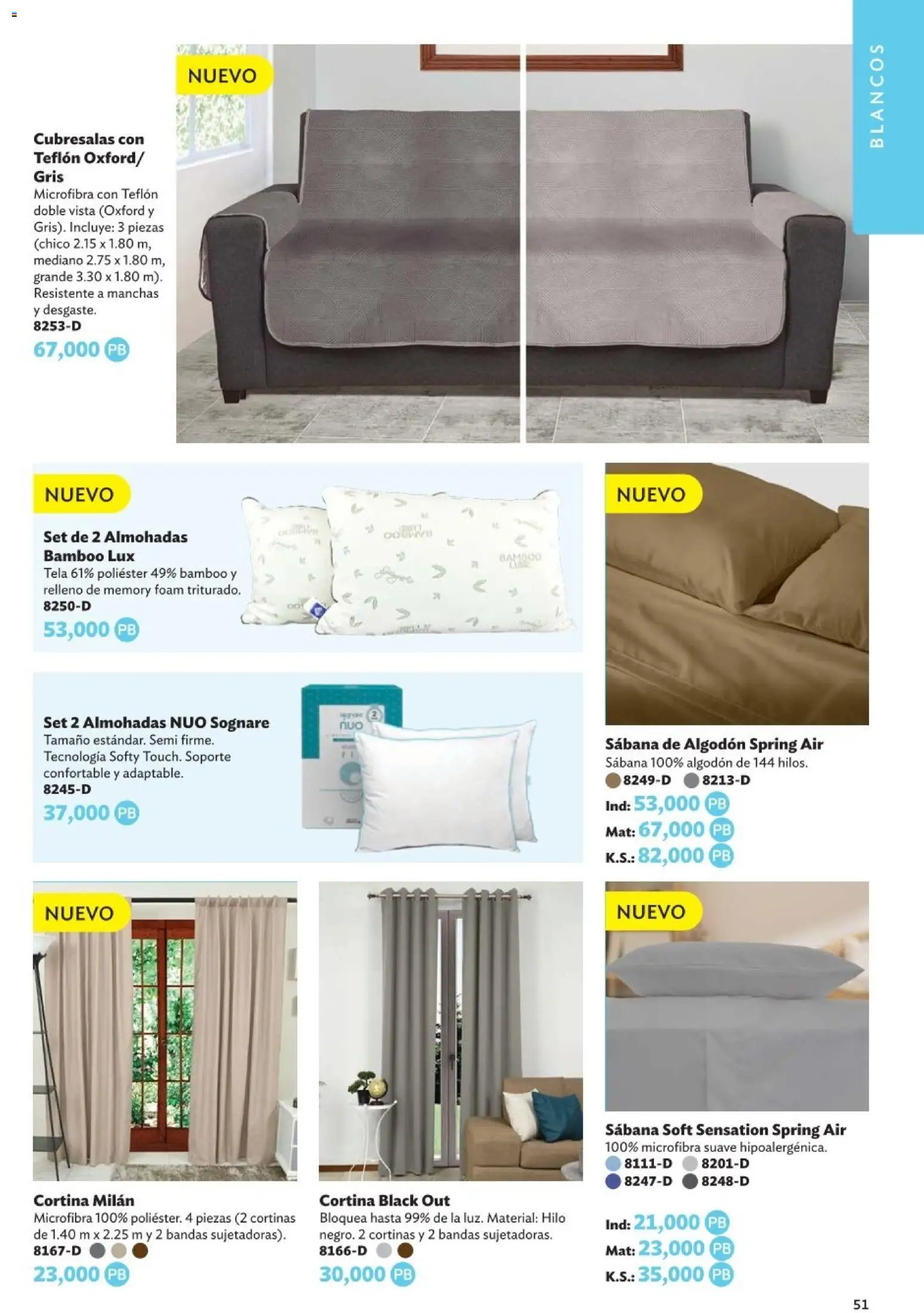 Nuevas ofertas de Betterware válidas en toda la República Mexicana desde el 05.01.2026. ¡Encuentra las mejores ofertas en Betterware Catálogo de Premios! | Página: 51 | Productos: Algodón, Cortinas