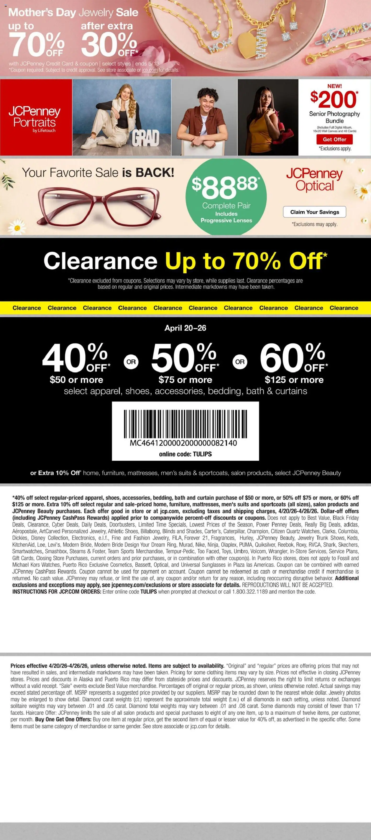 JCPenney Weekly Ad - valid from 20.04.2026 | Page: 2