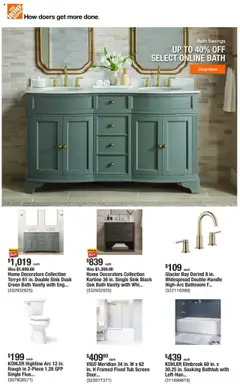 Preview of Home Depot weekly ads valid from 31.07.2025