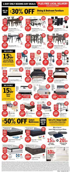 Preview of The Brick weekly flyer / circulaire from shop The Brick valid from 23.12.2025 | Page: 4