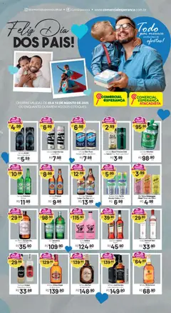 Comercial Esperança - Ofertas Dia dos Pais - Pré-Visualização do folheto da loja Comercial Esperança, válido de 05.08.2025