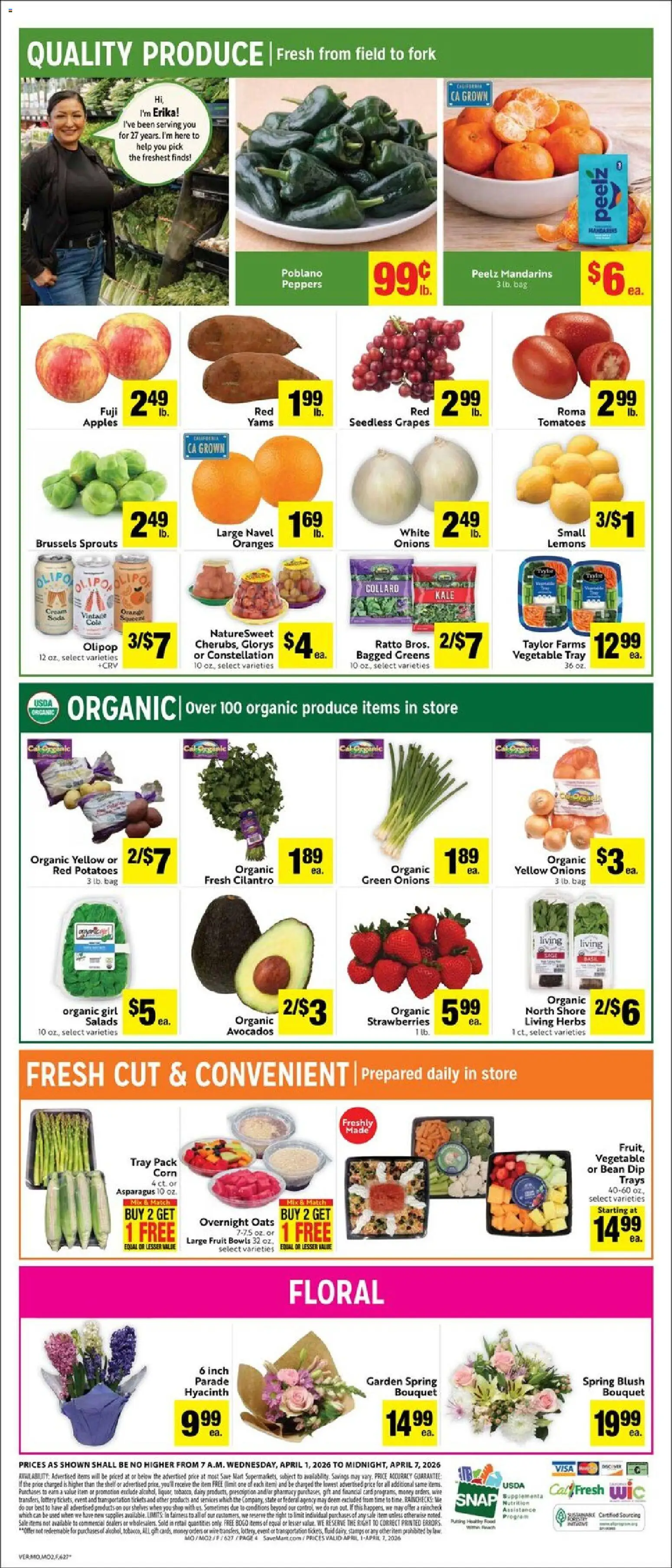 Save Mart Weekly Ad - valid from 01.04.2026 | Page: 4
