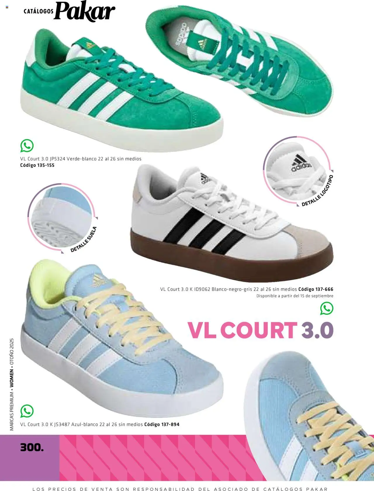 Nuevas ofertas de SC Pakar válidas en toda la República Mexicana desde el 29.08.2025. ¡Encuentra las mejores ofertas en SC Pakar - Catálogo Otoño Women! | Página: 300
