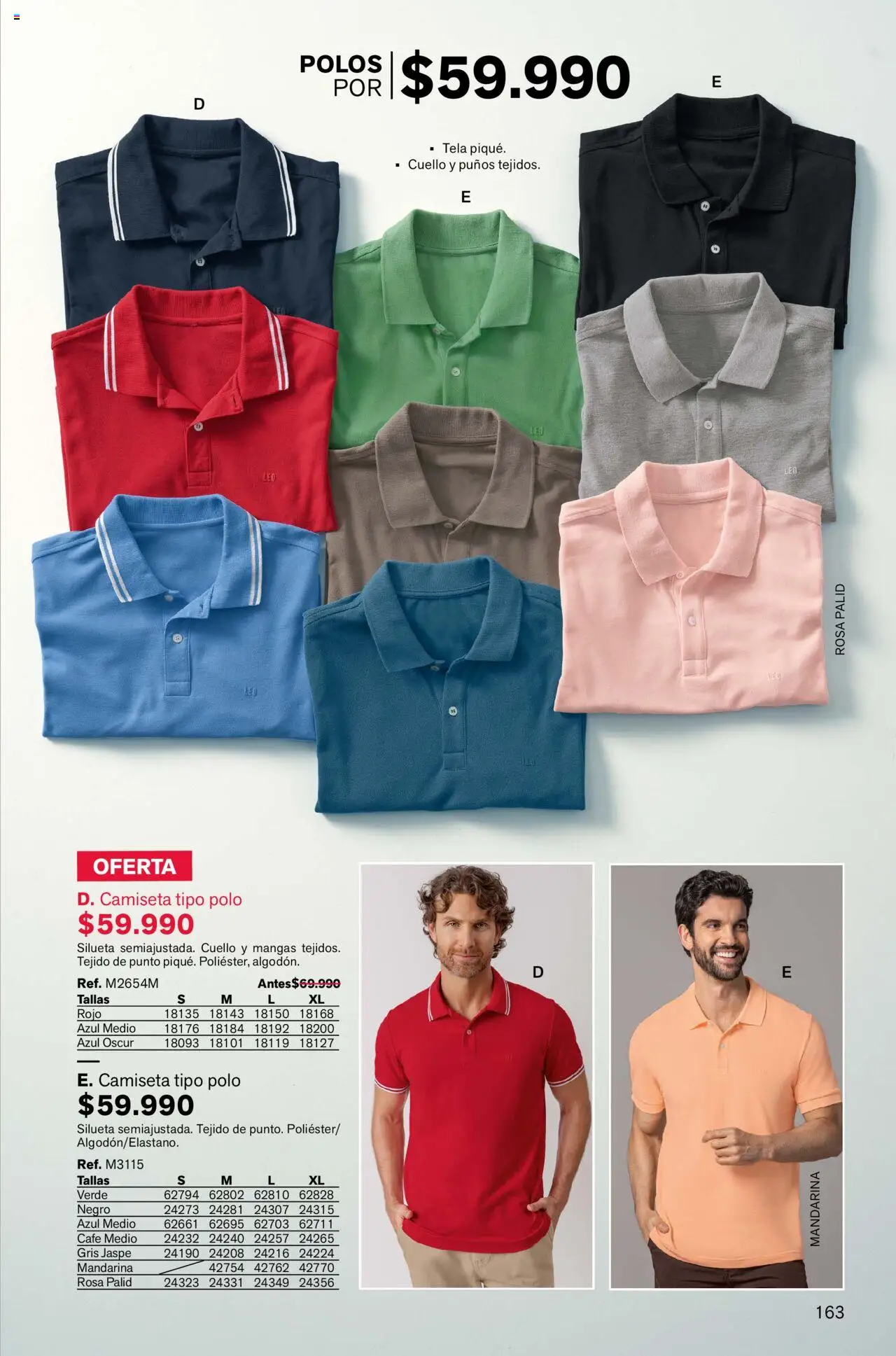 Leonisa revista - valida desde el 12.09.2025 | Página: 163 | Productos: Camiseta, Cuello, Café
