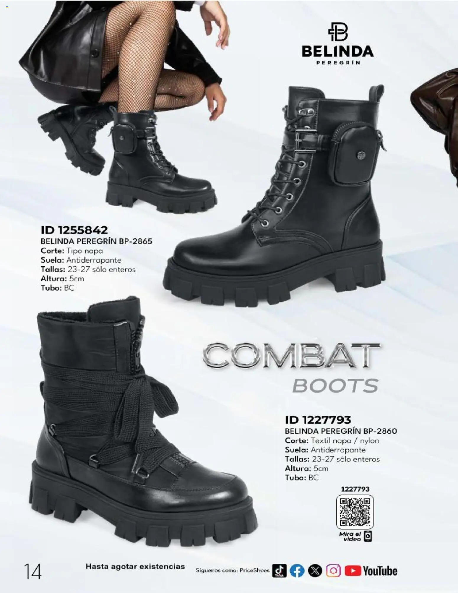 Nuevas ofertas de Price Shoes válidas en toda la República Mexicana desde el 08.12.2025. ¡Encuentra las mejores ofertas en Price Shoes catálogo Belinda! | Página: 14