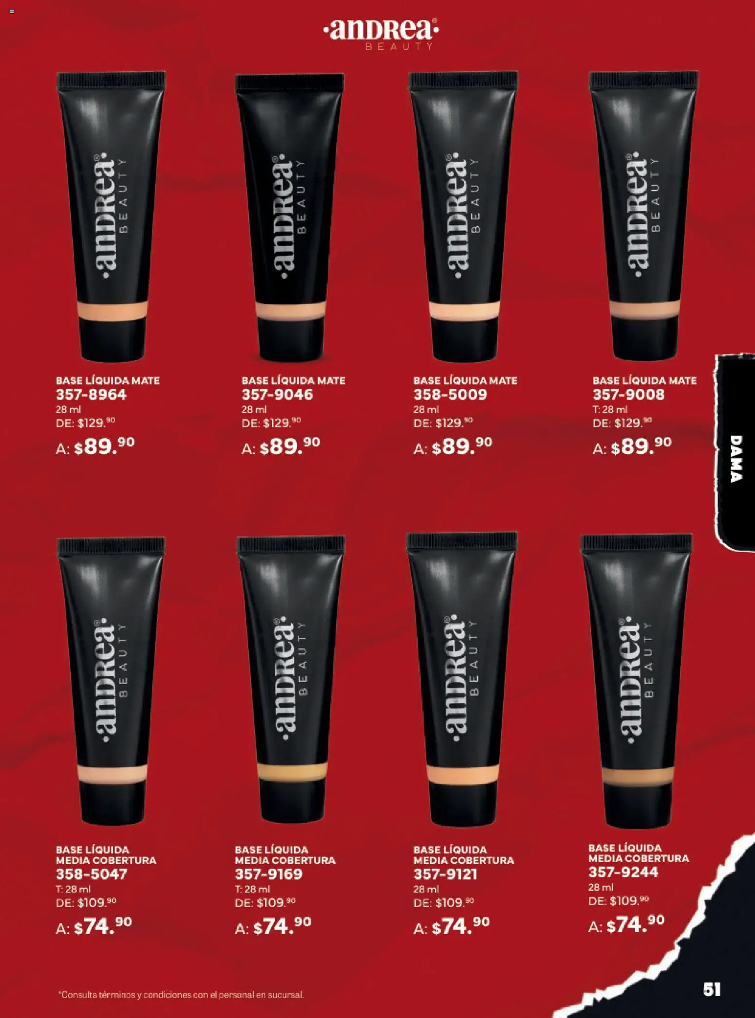 Nuevas ofertas de Andrea válidas en toda la República Mexicana desde el 02.11.2025. ¡Encuentra las mejores ofertas en Andrea Buen Fin ! | Página: 51 | Productos: Mate