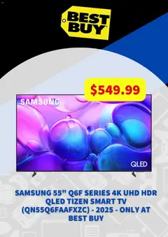 Preview of Best Buy weekly flyer / circulaire from shop Best Buy valid from 16.02.2026 | Page: 3 | Products: Tv