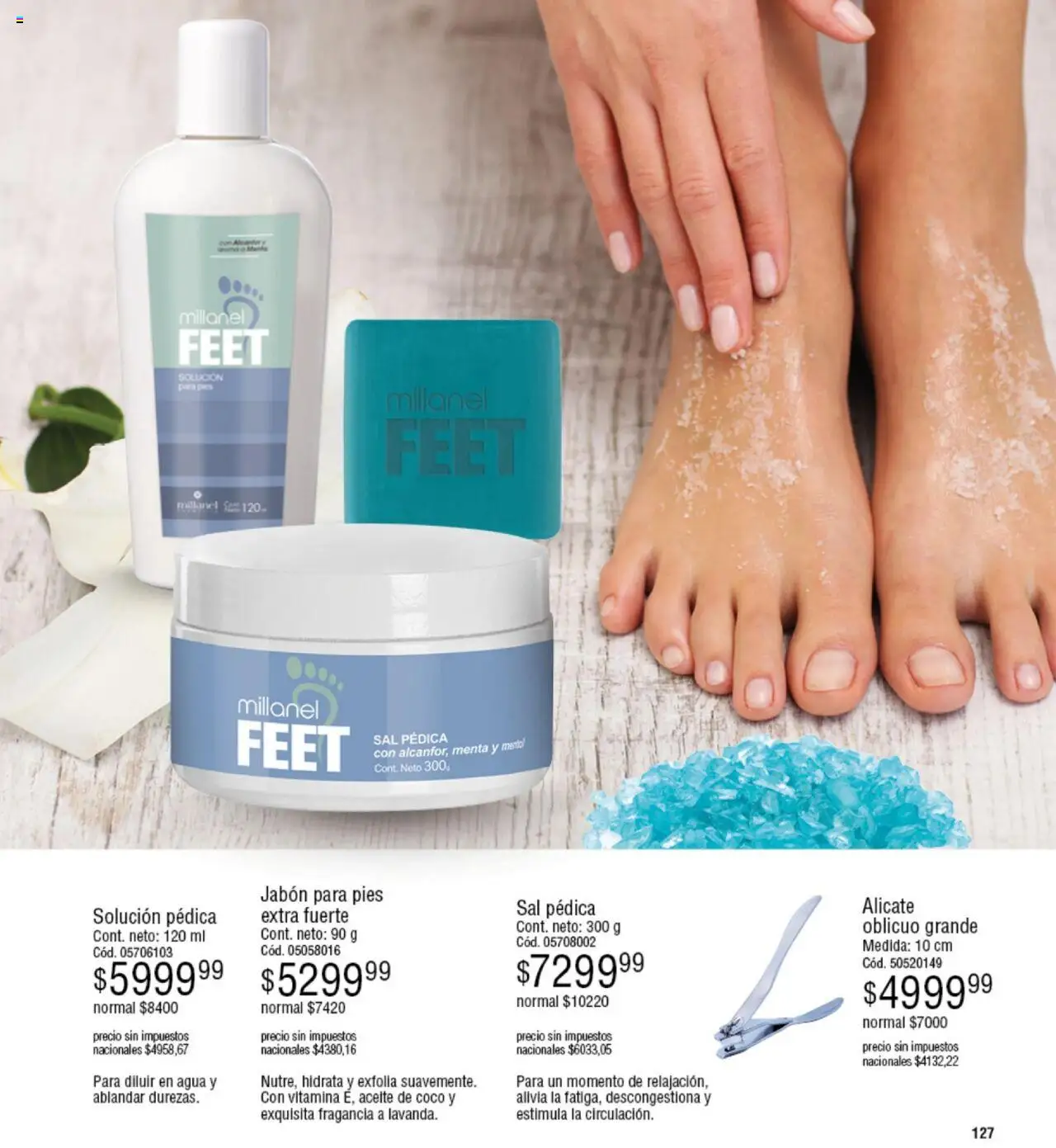 Millanel - Catálogo │ válido desde el 20.10.2025 | Página: 127 | Productos: Sal, Jabón, Agua, Alicate