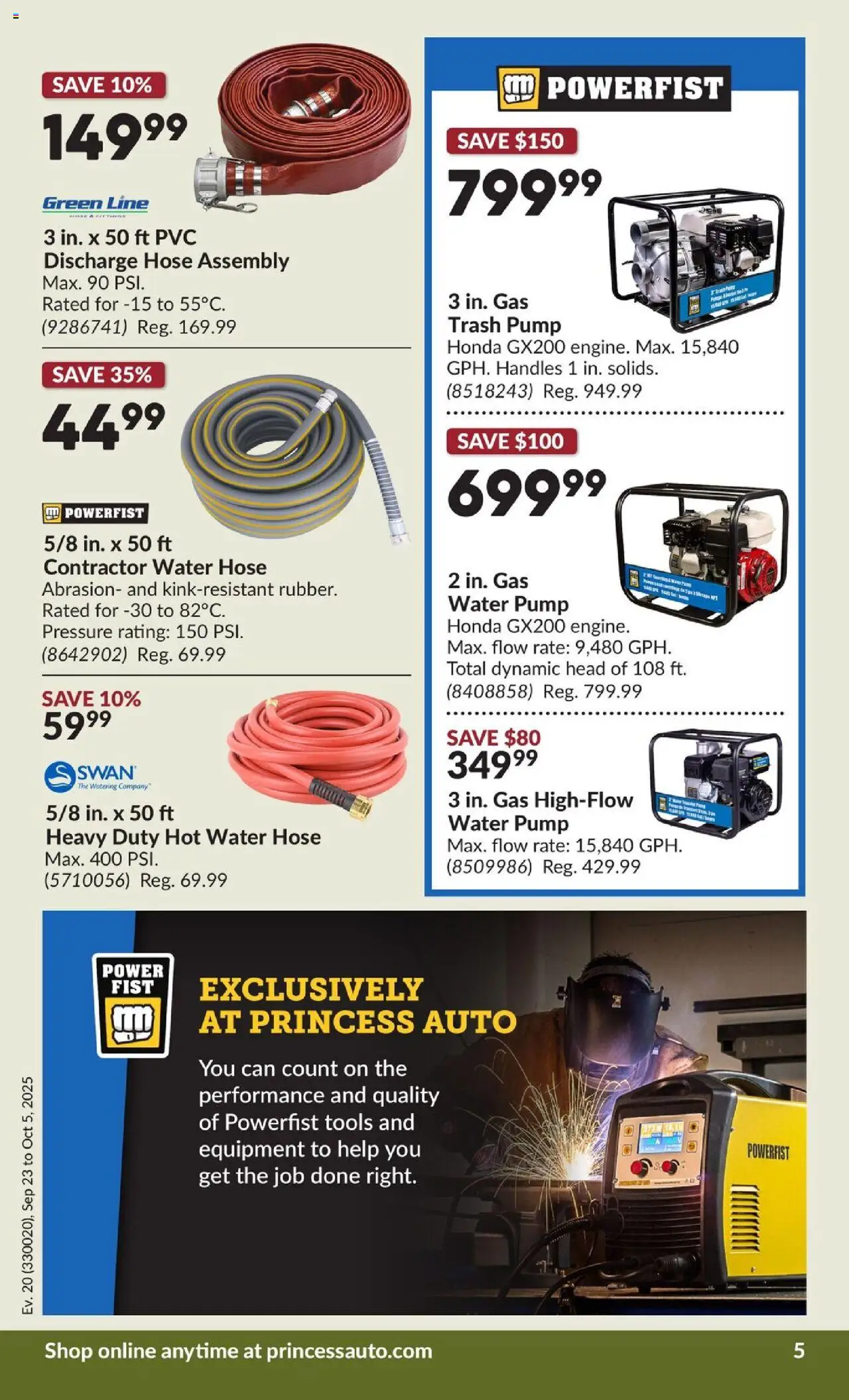 Princess Auto flyer valid from 23.09.2025 | Page: 11