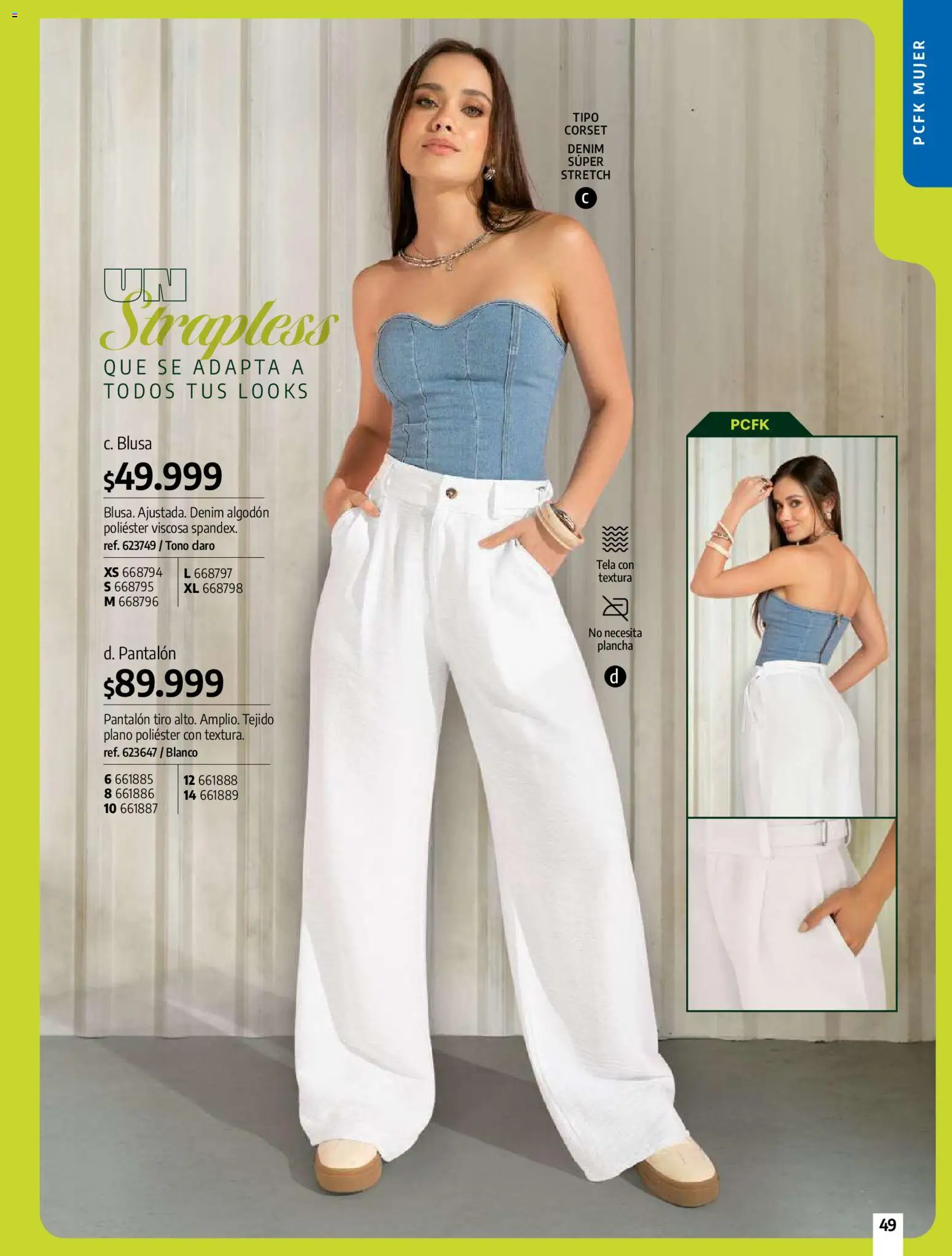 Pacifika revista - valida desde el 01.02.2026 | Página: 49 | Productos: Plancha, Algodón, Blusa