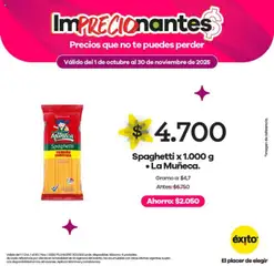 Éxito - Catálogo -  Vista previa de la revista de la tienda Éxito valido desde el 01.10.2025 | Página: 4 | Productos: Té