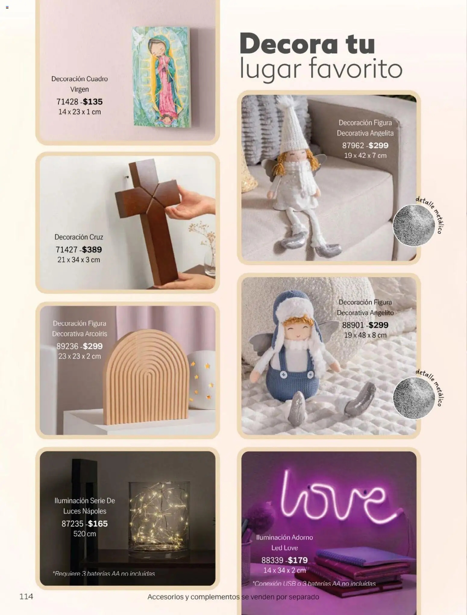 Nuevas ofertas de Vianney válidas en toda la República Mexicana desde el 23.01.2026. ¡Encuentra las mejores ofertas en Vianney catálogo Chavos! | Página: 116 | Productos: Usb, Cuadro