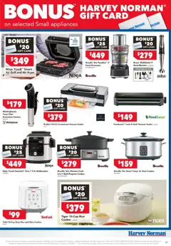 Preview of Harvey Norman Small Appliances Small Appliances Catalogue - valid from 18.10.2025 | Page: 7 | Products: Rice, Accessories, Multipurpose, Grill