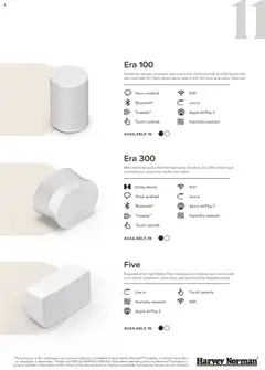 Preview of Harvey Norman - House of Sonos Audio Buyers Guide - valid from 27.09.2025 | Page: 11 | Products: Accessories, Audio, Stereo