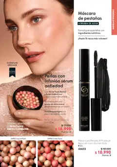 Oriflame catálogo válido desde el 04.10.2025 | Página: 57 | Productos: Agua, Maquillaje, Máscara, Serum
