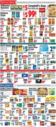 Preview of King Kullen weekly ads valid from 15.01.2026 | Page: 5 | Products: Corn, Rice, Seafood, Mango