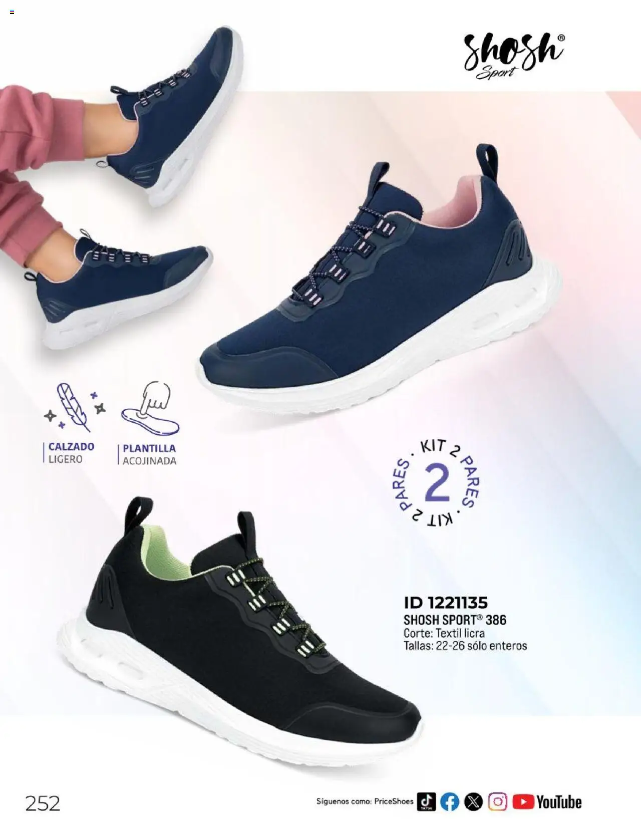 Nuevas ofertas de Price Shoes válidas en toda la República Mexicana desde el 10.02.2025. ¡Encuentra las mejores ofertas en Price Shoes catálogo Confort! | Página: 252