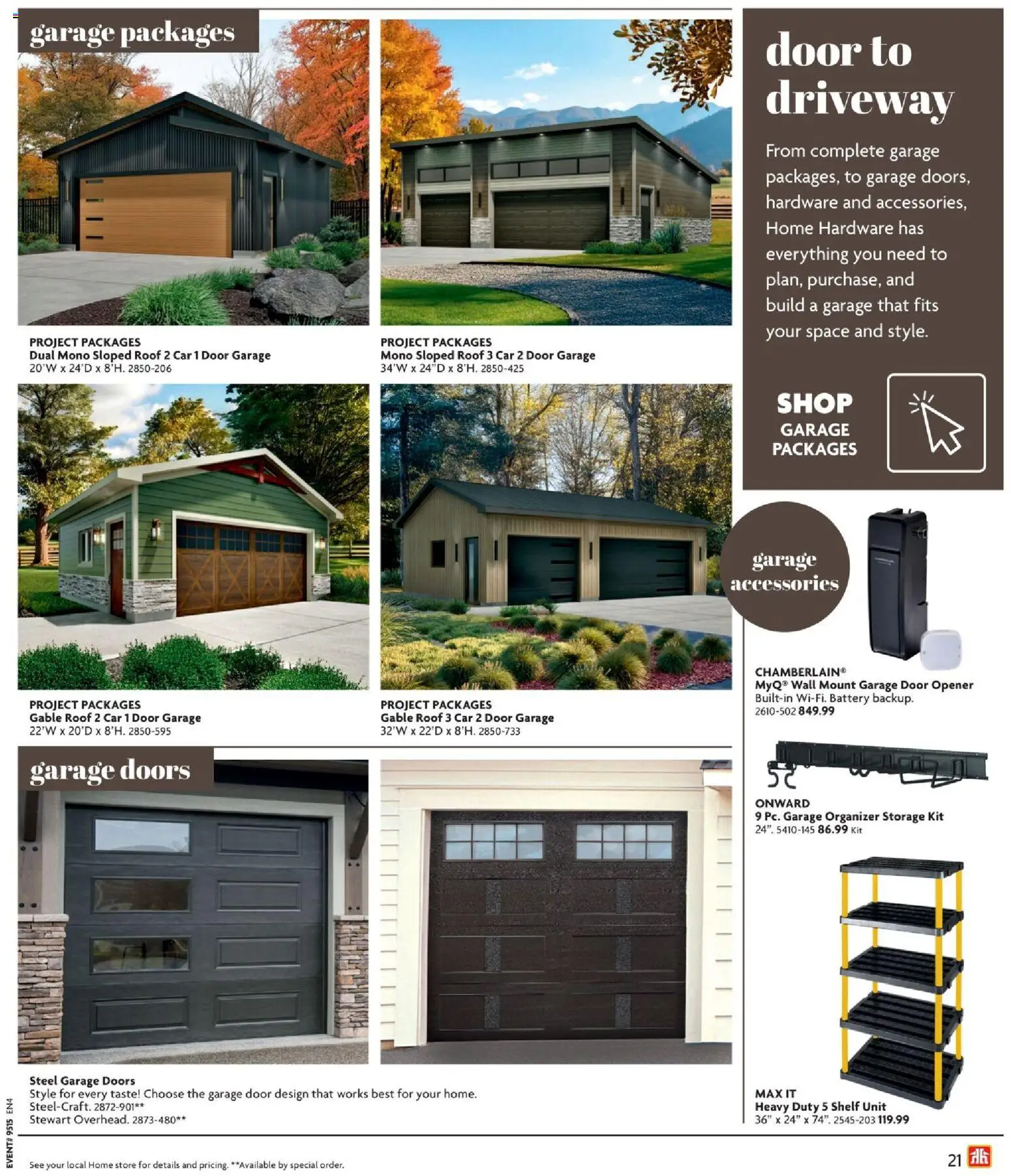 Home Hardware flyer valid from 09.04.2026 | Page: 21 | Products: Shelf, Battery