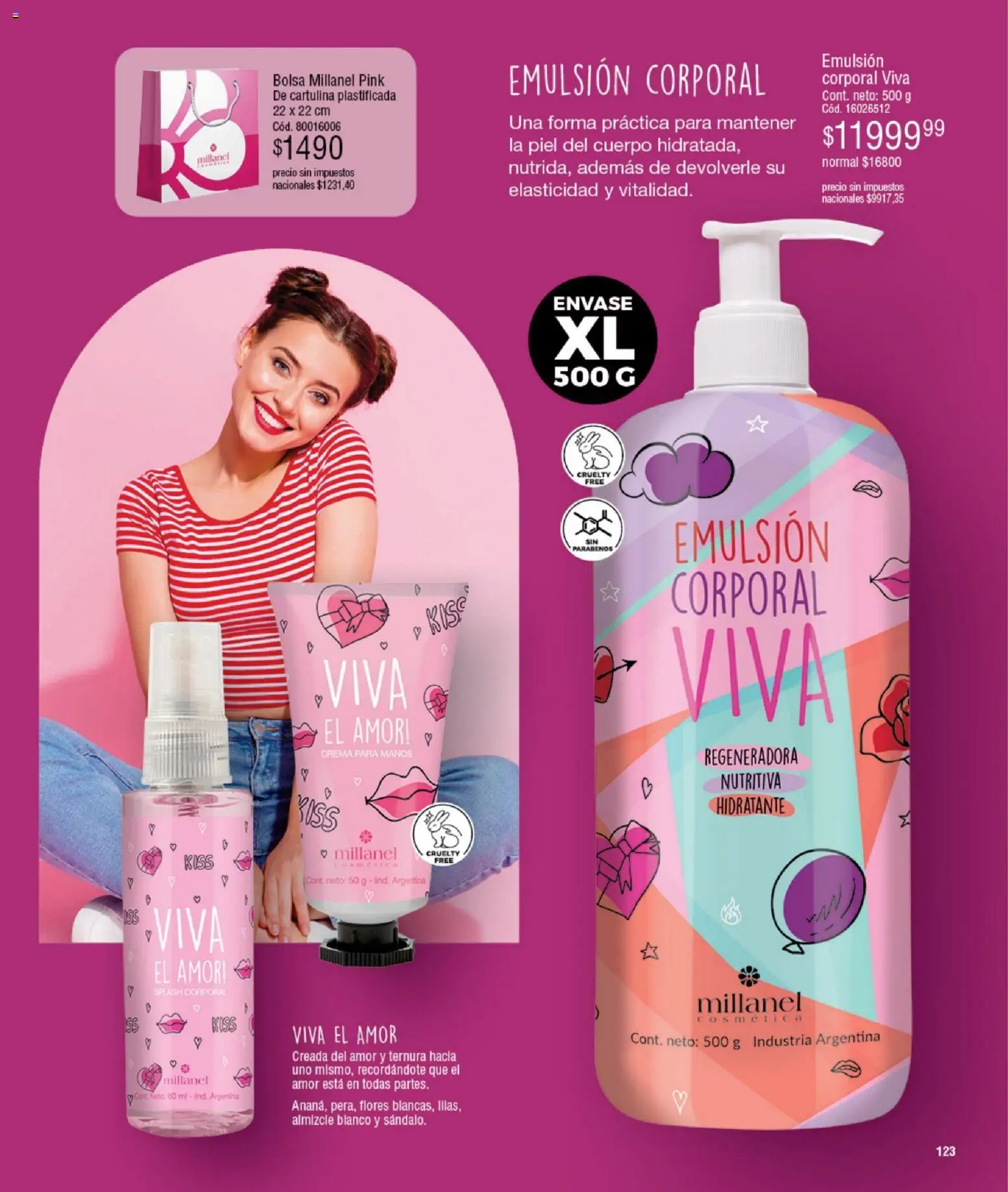 Millanel - Catálogo │ válido desde el 08.12.2025 | Página: 147 | Productos: Bolsa, Emulsión, Crema