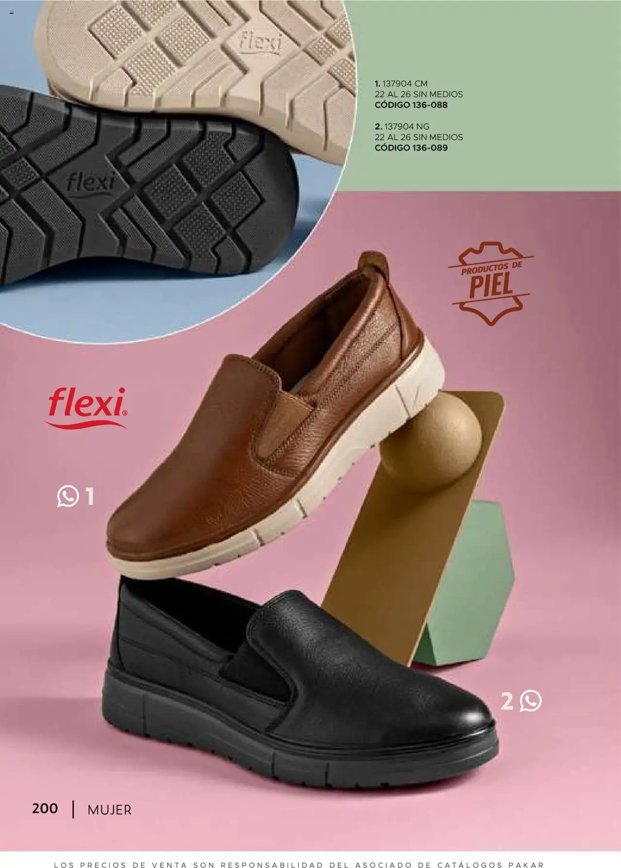 Nuevas ofertas de SC Pakar válidas en toda la República Mexicana desde el 24.07.2025. ¡Encuentra las mejores ofertas en SC Pakar Catálogo Mujer otoño / invierno! | Página: 200