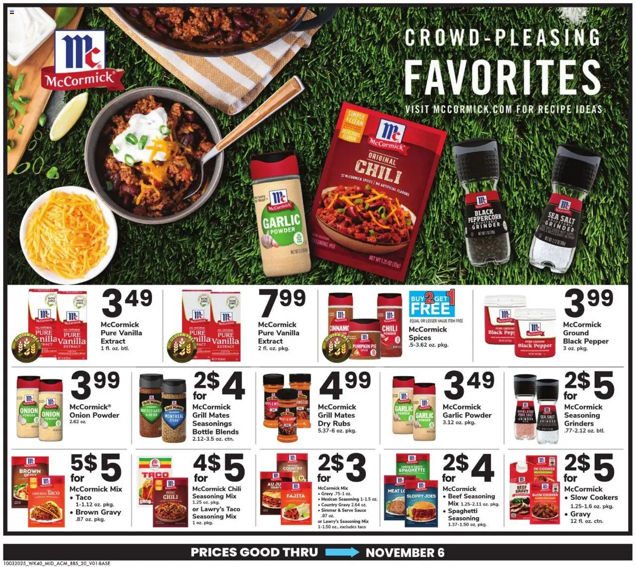 Acme Big Book of Savings - valid from 03.10.2025 | Page: 20 | Products: Cooker, Beef, Sauce, Pumpkin Pie