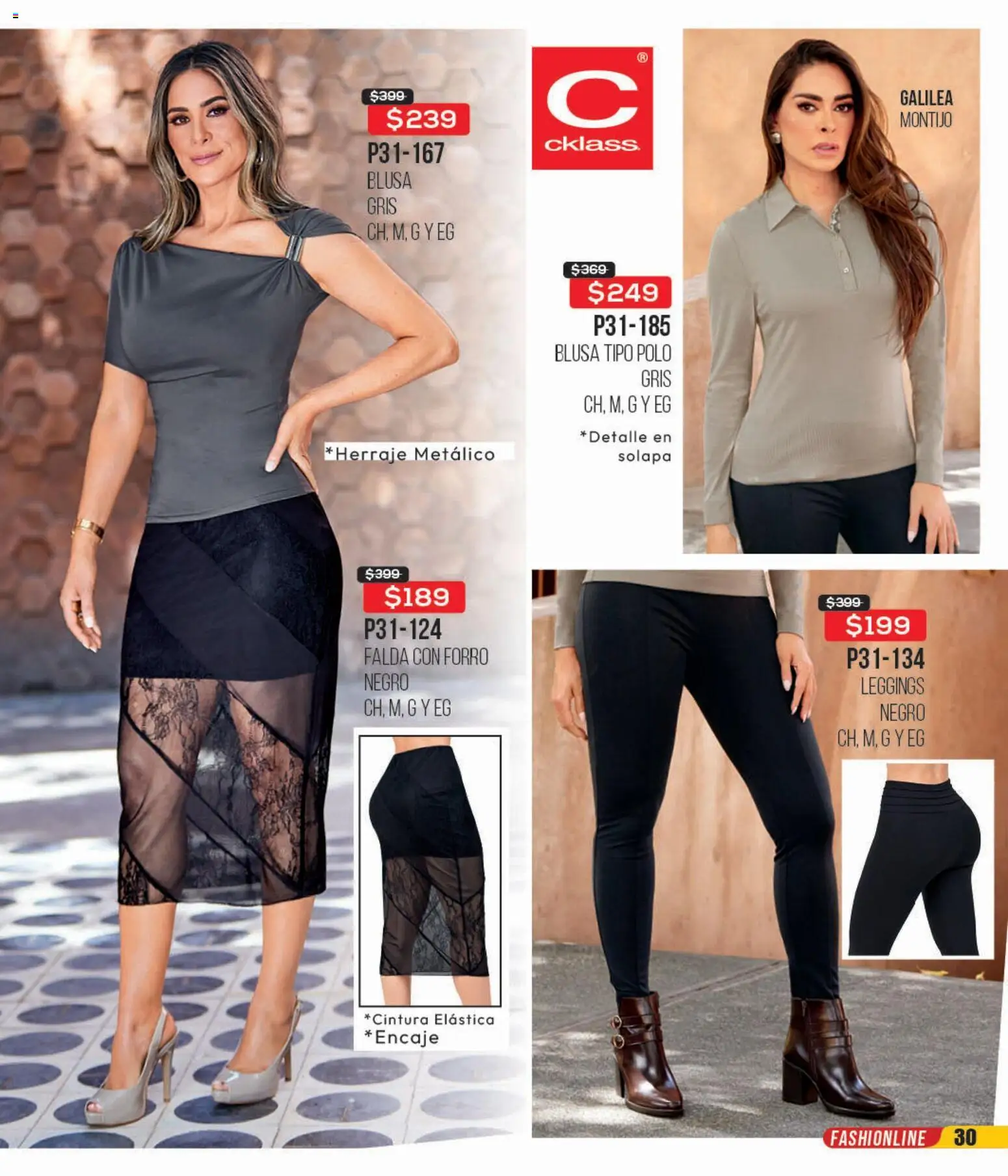 Nuevas ofertas de Cklass válidas en toda la República Mexicana desde el 16.02.2026. ¡Encuentra las mejores ofertas en Cklass catálogo Remate Ropa! | Página: 31 | Productos: Blusa, Leggings, Falda