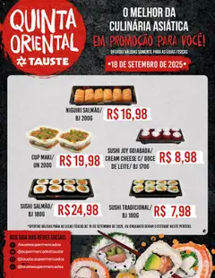 Tauste - Ofertas Especial Oriental - Pré-Visualização do folheto da loja Tauste, válido de 18.09.2025
