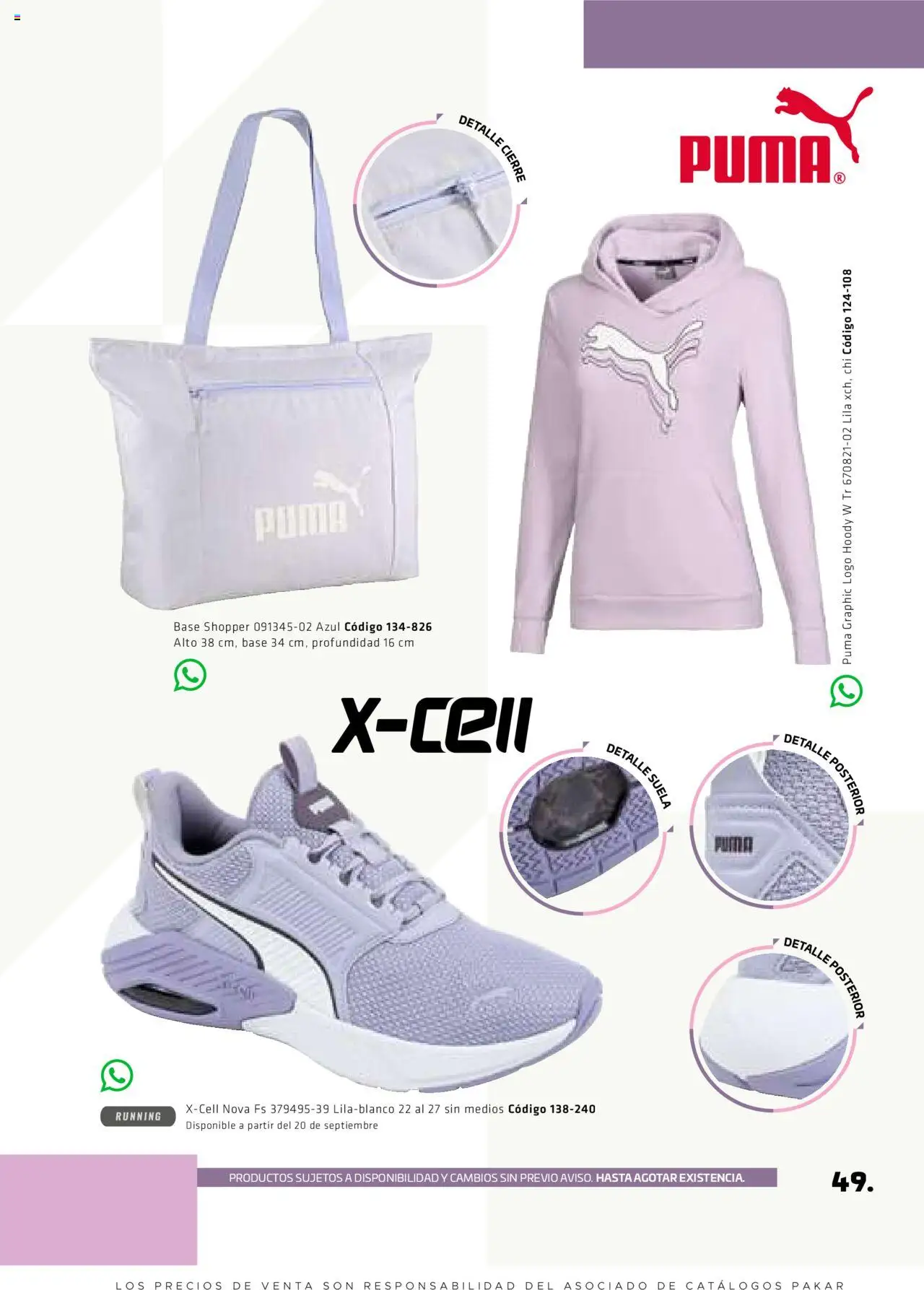 Nuevas ofertas de SC Pakar válidas en toda la República Mexicana desde el 29.08.2025. ¡Encuentra las mejores ofertas en SC Pakar - Catálogo Otoño Women! | Página: 49