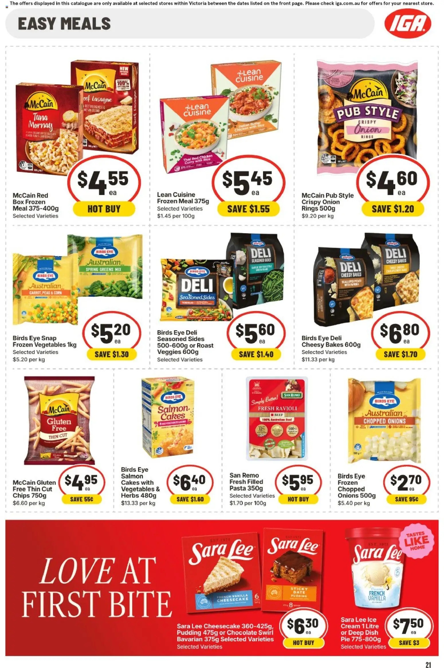 IGA catalogue - valid from 24.12.2025 | Page: 24 | Products: Beef, Cream, Salmon, Greens