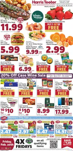 Preview of Harris Teeter weekly ads valid from 18.02.2026