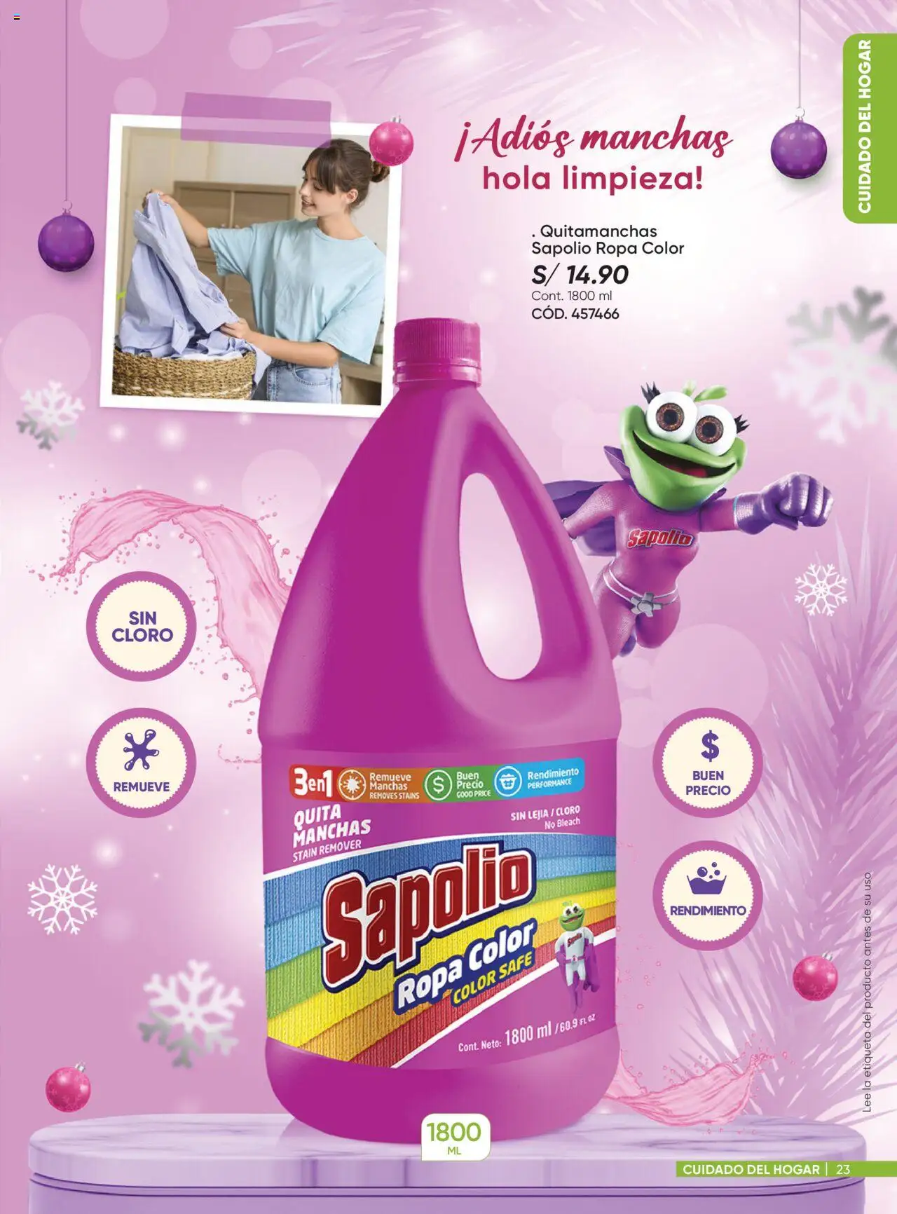 Catálogo Azzorti válido desde 15.10.2025 | Página: 23 | Productos: Quitamanchas, Ropa