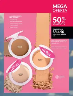 Vista previa de folleto Avon catálogo - Campaña 7 de la Avon válido desde 21.04.2026 | Página: 66 | Productos: Aceite, Polvo