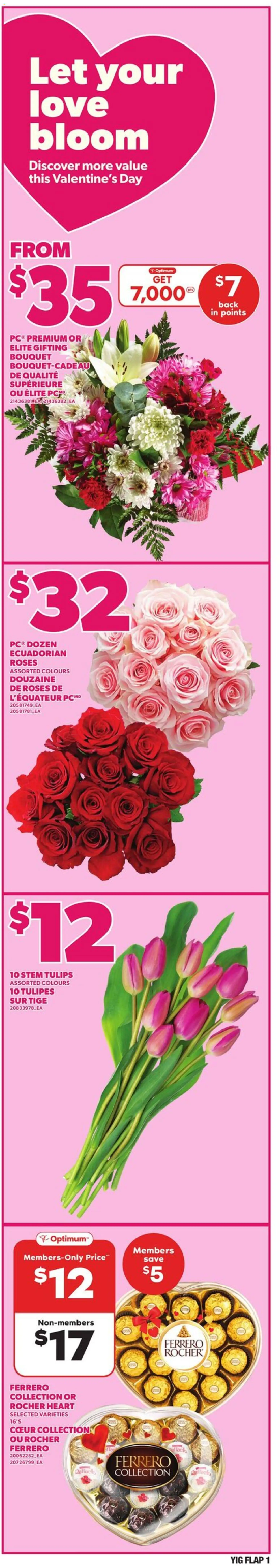 Independent Grocer flyer valid from 12.02.2026 | Page: 1 | Products: PC